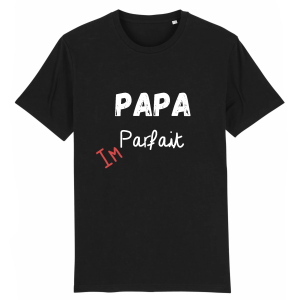 t-shirt papa parfait, idee cadeau papa t-shirt papa parfait, idee cadeau papa