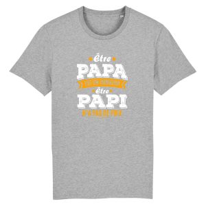 t shirt papy et papa en meme temps na pas de prix 6