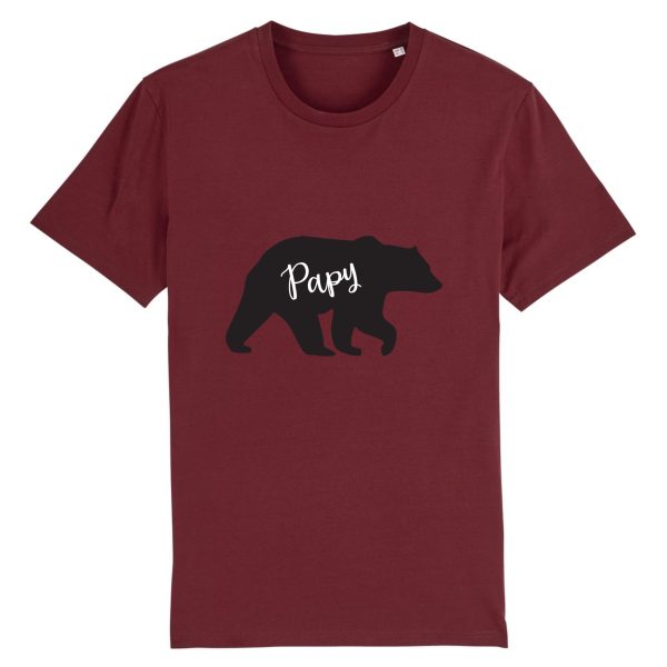 t-shirt papy ours