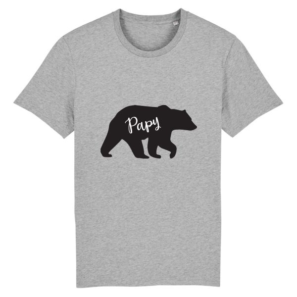 t-shirt papy ours