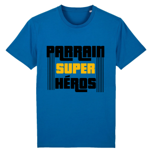 t shirt parrain super heros 4