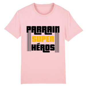 t shirt parrain super heros 6