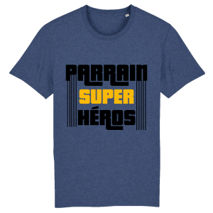 t shirt parrain super heros 7