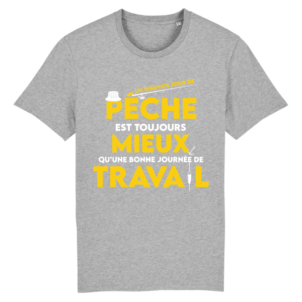 t-shirt pecheur humoristique