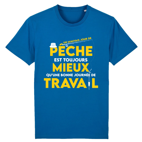 t-shirt pecheur humoristique