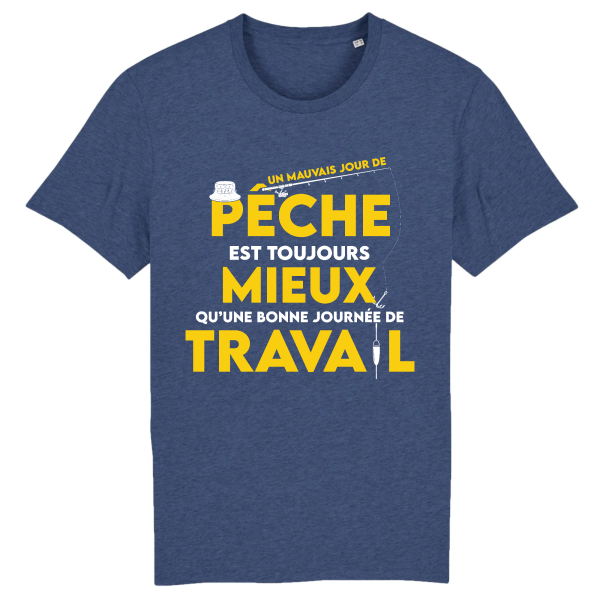 t-shirt pecheur humoristique