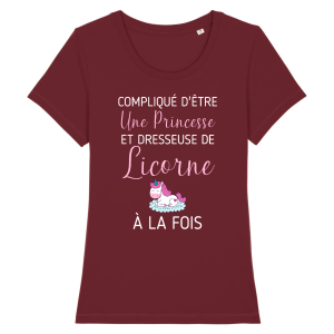 t-shirt princesse et dresseuse de licorne 3 t shirt princesse et dresseuse de licorne 4