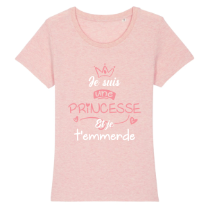 t-shirt princesse et je t'emmerde 1 t shirt princesse et je temmerde 2
