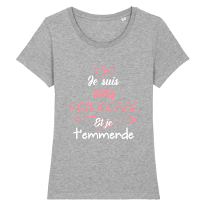 t-shirt princesse et je t'emmerde 3 t shirt princesse et je temmerde 4