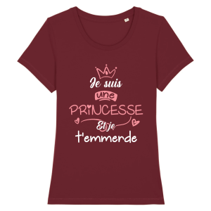 t-shirt princesse et je t'emmerde 5 t shirt princesse et je temmerde 6