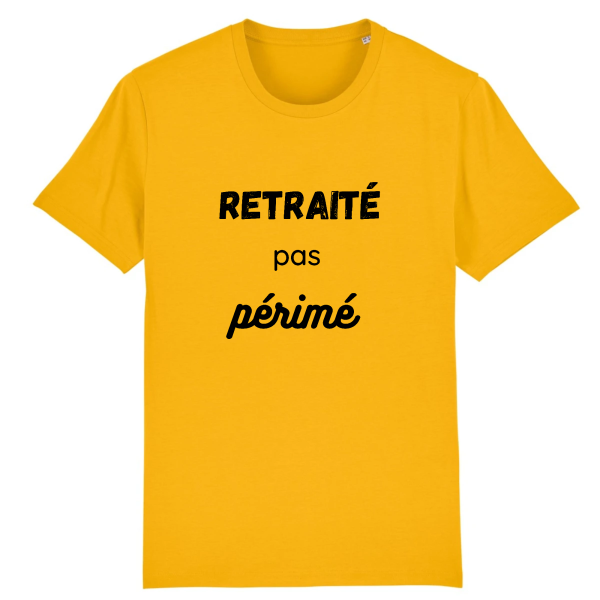 t-shirt retraite pas perime