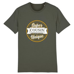 t-shirt super cousin, exemplaire unique t-shirt super cousin, exemplaire unique
