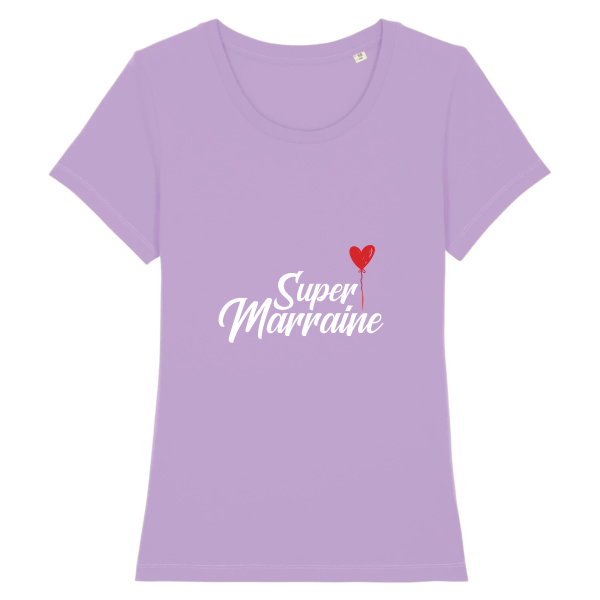 t-shirt super marraine