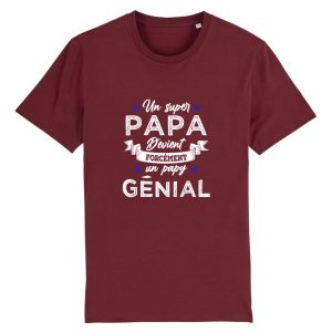 t shirt super papy papa genial 3