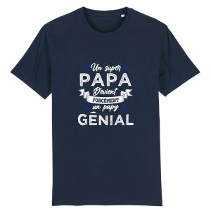 t shirt super papy papa genial 4