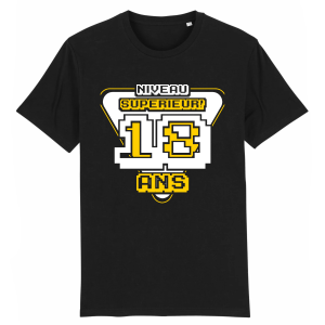 tee-shirt 18 ans , cadeau anniversaire gamer tee-shirt 18 ans , cadeau anniversaire gamer