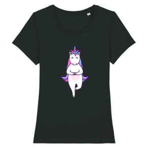 tee-shirt licorne yoga 2 tee shirt licorne yoga 3