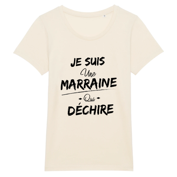 tee-shirt marraine qui dechire