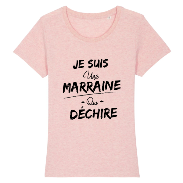 tee-shirt marraine qui dechire