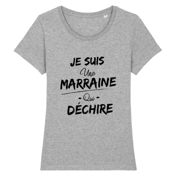 tee-shirt marraine qui dechire