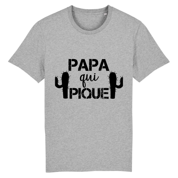 tee-shirt papa qui pique, humour barbu