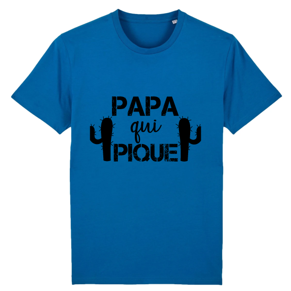 tee-shirt papa qui pique, humour barbu