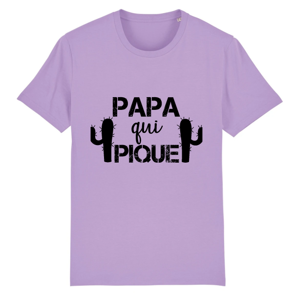 tee-shirt papa qui pique, humour barbu