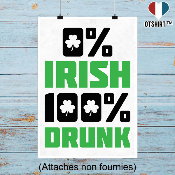 Affiche 0_ irish 100_ drunk