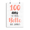 Affiche 100 ans et plus belle que jamais
