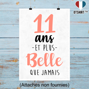 Affiche 11 ans et plus belle que jamais Affiche 11 ans et plus belle que jamais