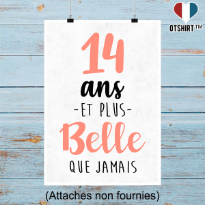 Affiche 14 ans et plus belle que jamais Affiche 14 ans et plus belle que jamais