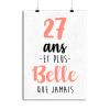 Affiche 27 ans et plus belle que jamais