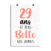 Affiche 29 ans et plus belle que jamais