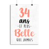 Affiche 34 ans et plus belle que jamais