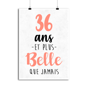 Affiche 36 ans et plus belle que jamais Affiche 36 ans et plus belle que jamais