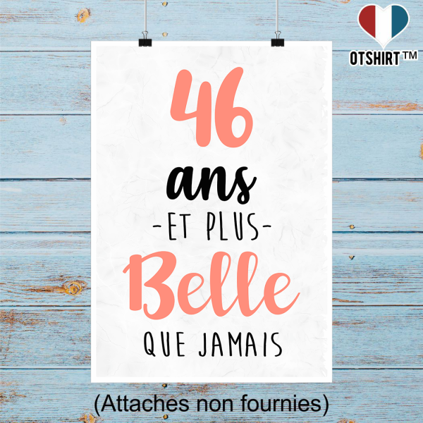 Affiche 46 ans et plus belle que jamais