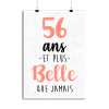 Affiche 56 ans et plus belle que jamais