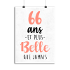 Affiche 66 ans et plus belle que jamais