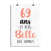 Affiche 69 ans et plus belle que jamais