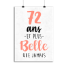 Affiche 72 ans et plus belle que jamais