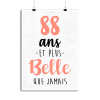Affiche 88 ans et plus belle que jamais
