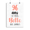 Affiche 96 ans et plus belle que jamais