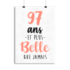 Affiche 97 ans et plus belle que jamais