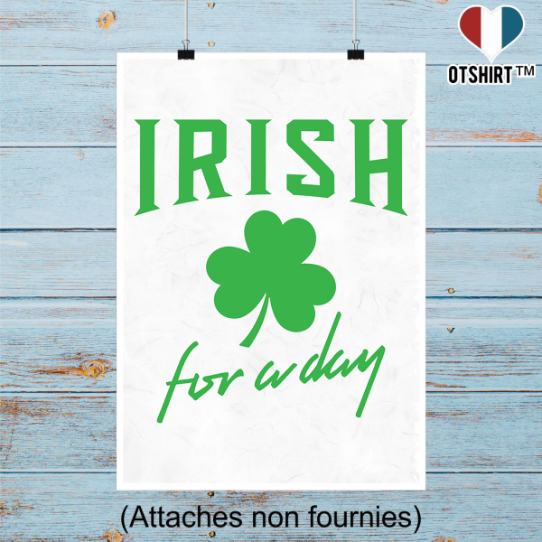 Affiche Irish for a day