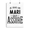 Affiche Je suis un mari qui assure