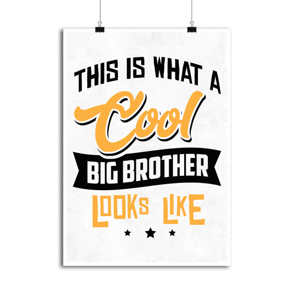 Affiche a cool big brother