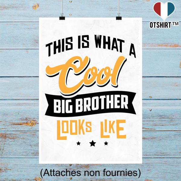 Affiche a cool big brother