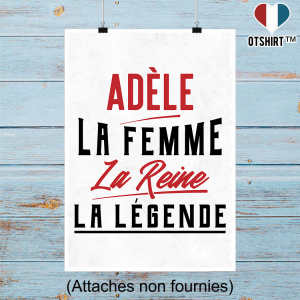 Affiche adele la femme la reine la legende