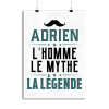 Affiche adrien l_homme le mythe la legende