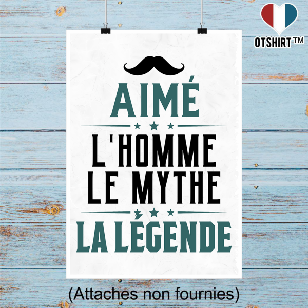 Affiche aime l_homme le mythe la legende